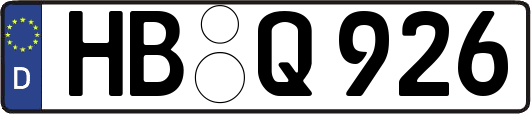 HB-Q926