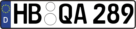 HB-QA289