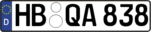 HB-QA838