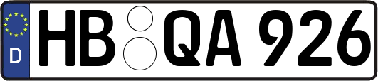 HB-QA926