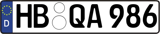 HB-QA986