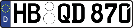 HB-QD870