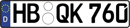 HB-QK760