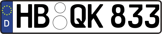 HB-QK833