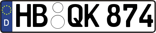 HB-QK874