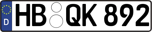 HB-QK892