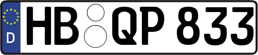 HB-QP833