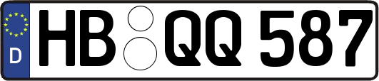 HB-QQ587