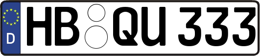 HB-QU333