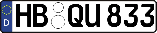 HB-QU833