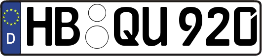 HB-QU920