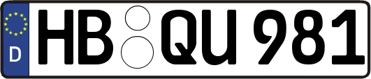 HB-QU981