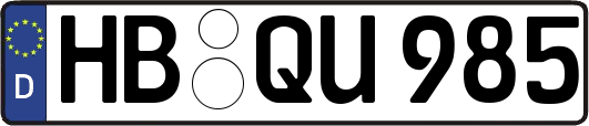 HB-QU985