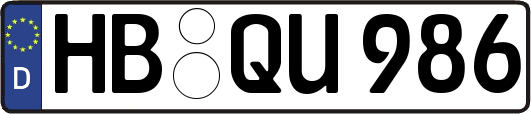 HB-QU986