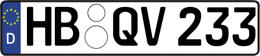 HB-QV233