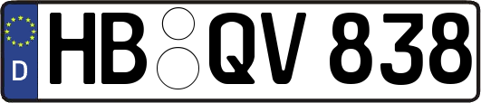 HB-QV838