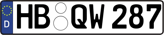 HB-QW287