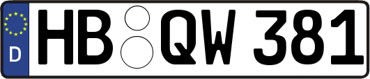 HB-QW381