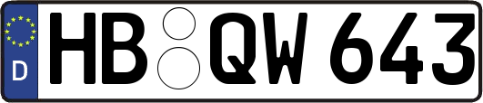 HB-QW643