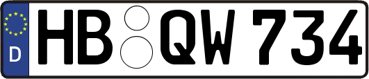 HB-QW734