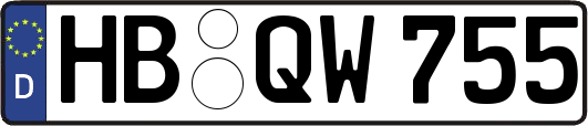 HB-QW755