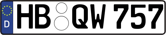 HB-QW757