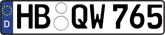 HB-QW765