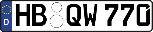 HB-QW770