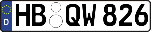 HB-QW826