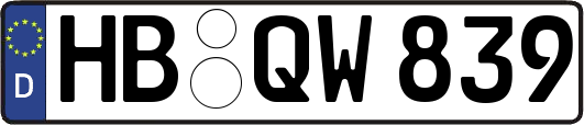 HB-QW839