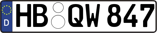 HB-QW847
