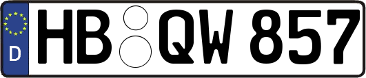 HB-QW857