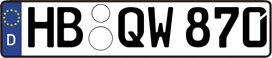 HB-QW870