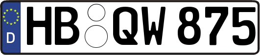 HB-QW875