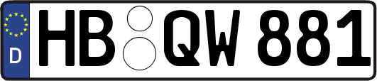 HB-QW881