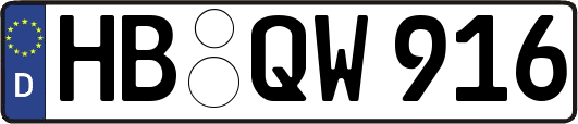 HB-QW916
