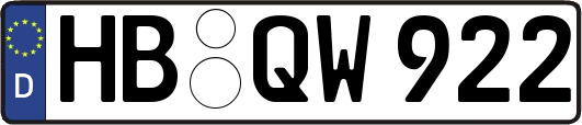 HB-QW922