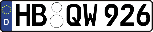 HB-QW926