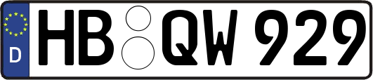 HB-QW929