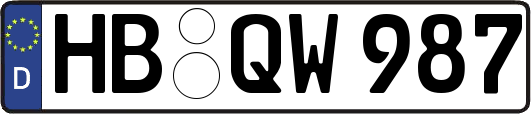 HB-QW987