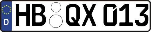 HB-QX013