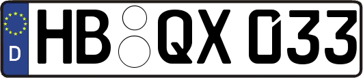 HB-QX033