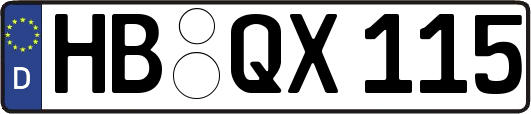 HB-QX115