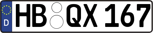 HB-QX167