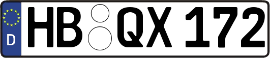 HB-QX172