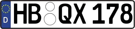 HB-QX178