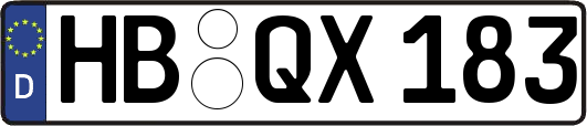 HB-QX183