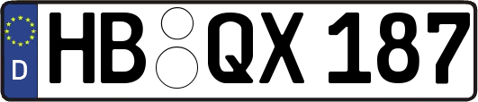 HB-QX187