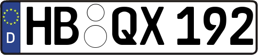 HB-QX192