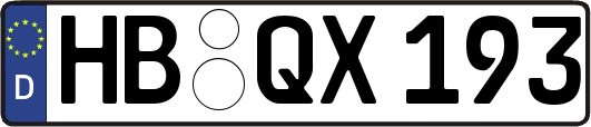 HB-QX193